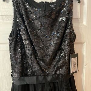 NWT Marina Couture Black dress